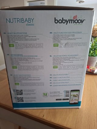 Robot cocina bebé Nutribaby  NUEVO SIN USAR