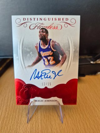 Panini flawless nba magic johnson auto/15