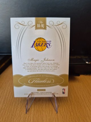 Panini flawless nba magic johnson auto/15