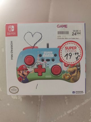 Mando HORI Super Mario Nintendo Switch