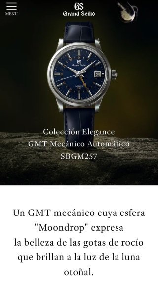 Reloj Grand Seiko GMT Elegance Automático