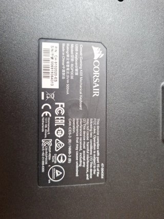 Teclado Gaming Corsair K68 Mecánico