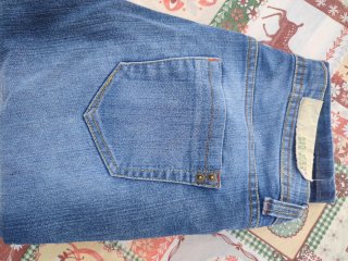 Vaquero azul marca bershka