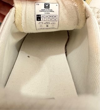 Veja Campo Leather Blanc/Black Mujer Talla 36