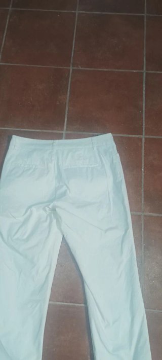 Panta bianchi eleganti