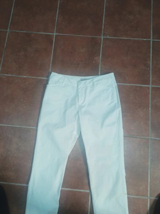 Panta bianchi eleganti