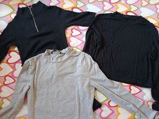 Lote 4 Camisas Manga Larga