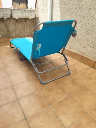 Tumbona de playa plegable
