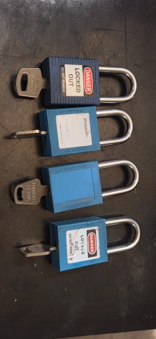 4 Candados de seguridad para consigna