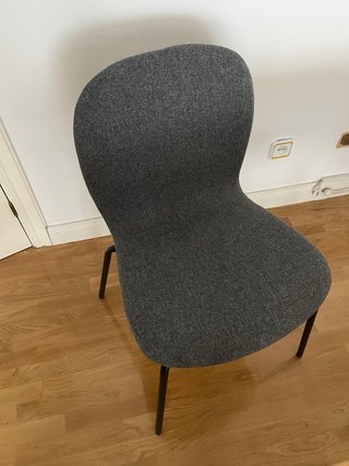 4 sillas IKEA KARLPETTER gris jaspeado –