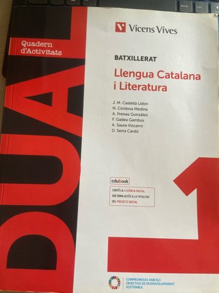 Quadern d’Activitats Català 1r Batxillerat