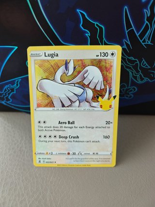Carta Pokémon Lugia 002/025