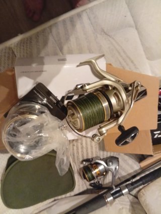 Coppia di mulinelli Daiwa Emblem Surf 45 Light QD-P