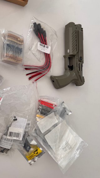 Componentes para montar pistolas de luz gun4ir