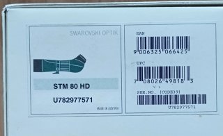 Telescopio Swarovski STM 80 HD