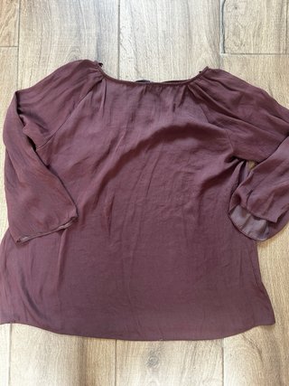 camisa mujer S zara manga 3/4