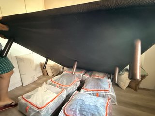 Somier base tapizada