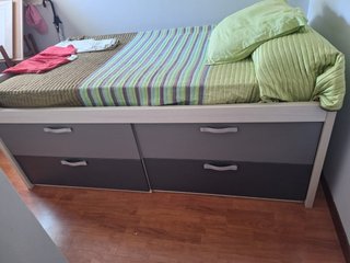 Cama nido con cajones