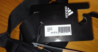 Riñonera Adidas Negra Nueva