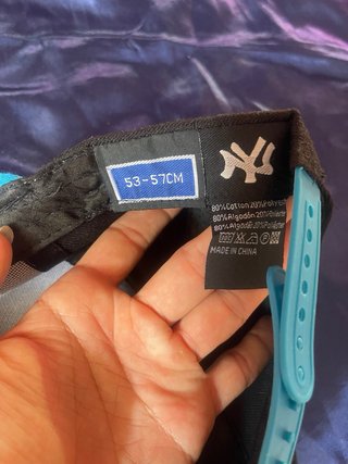 Gorra visera plana NY