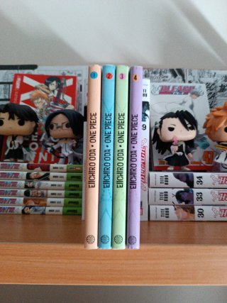 Manga One piece del 1-4