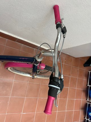 Bicicleta B'TWIN per bambina rosa e blu