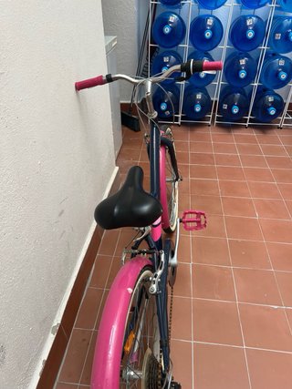 Bicicleta B'TWIN per bambina rosa e blu