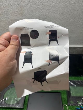 Estufa de leña portátil