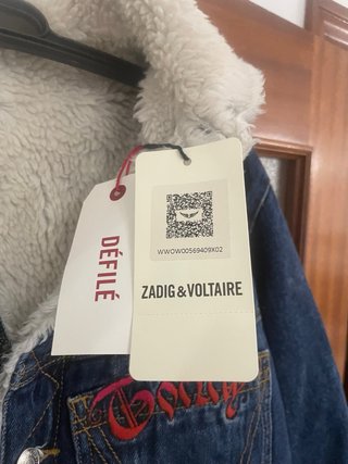 Cazadora Zadig & Voltaire vaquera forrada