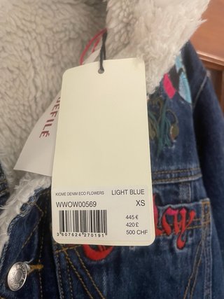 Cazadora Zadig & Voltaire vaquera forrada