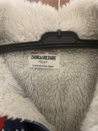 Cazadora Zadig & Voltaire vaquera forrada