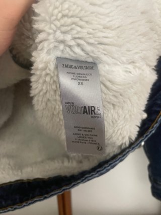 Cazadora Zadig & Voltaire vaquera forrada