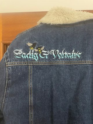 Cazadora Zadig & Voltaire vaquera forrada