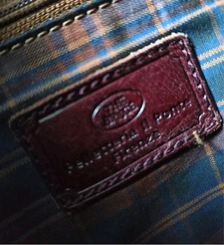 Borsa The Bridge tracolla vintage pelle marrone