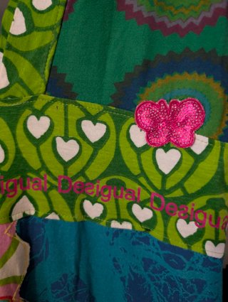 Vestido Desigual Multicolor Talla Única