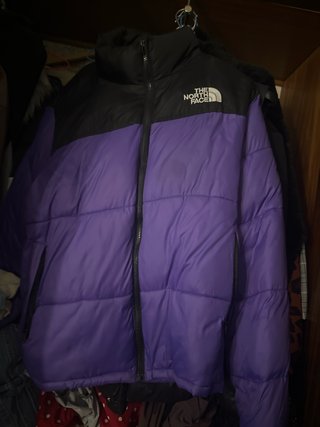 Abrigo The North Face Morado y Negro
