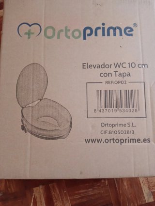 Asiento elevador para inodoro nuevo