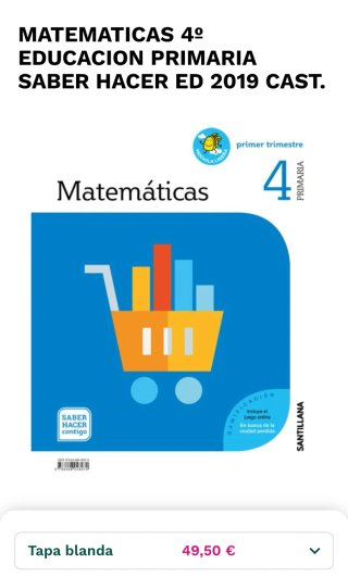 Matemáticas, 4 Primaria Saber Hacer Contigo
