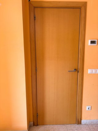 Puerta de madera interior