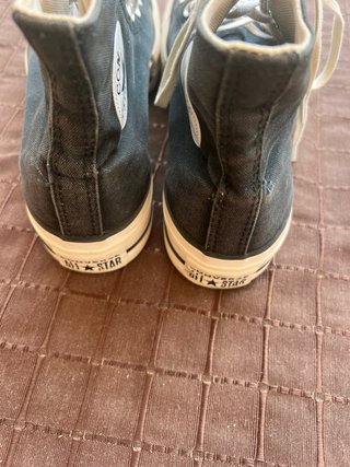 Zapatillas Converse Bota Negras Talla 39