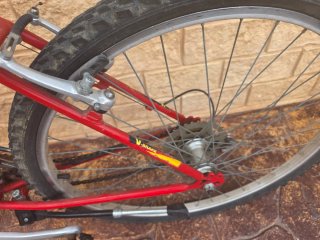 Bicicleta Coppi Roja