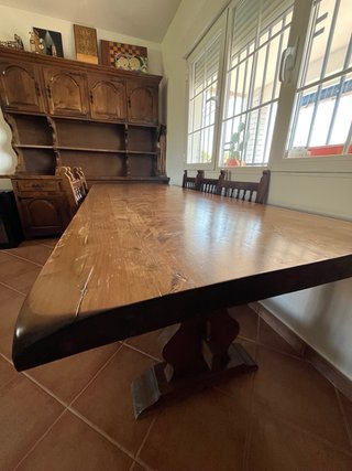 Conjunto Muebles Rústicos Madera Maciza