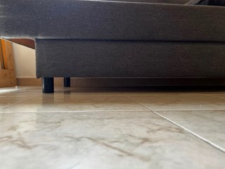 Sofa cama color gris