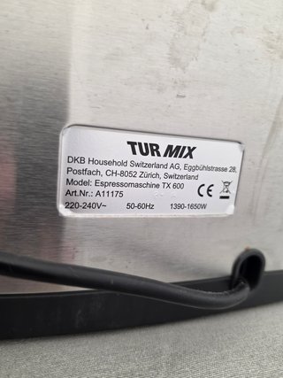 Vendo máquina de café expresso Turmix
