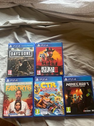 Lote 2Juegos PS4: Days Gone, RDR2
