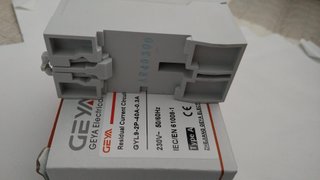 Disjuntor GEYA GYL9 2P 40A 30mA Tipo A