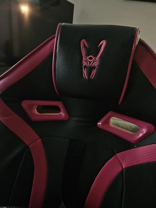 Silla Gaming Negra/Rosa Stinger