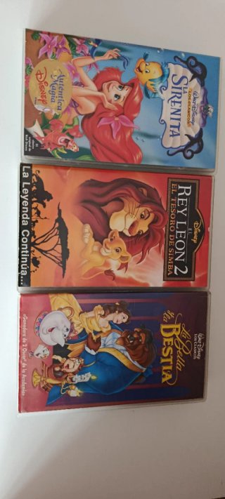 Lote VHS originales clásicos Disney