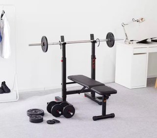 Press banca musculación ajustable