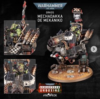 Orko Mechadakka Armageddon Warhammer 40K